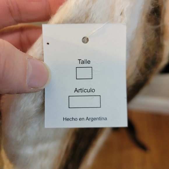 NWT Tejidos Artesanales Alpaca Fringe Scarf - Picture 5 of 5